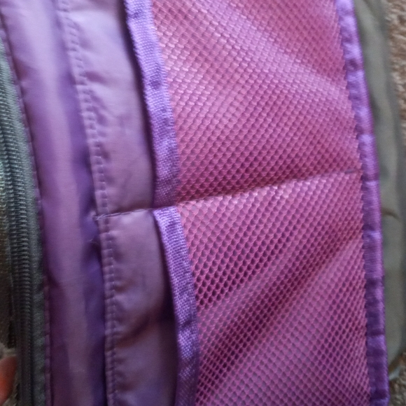 Purple padded multi-purpose zip-up case - Picture 2 of 4